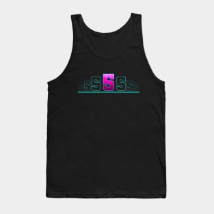 Number 5 Tank Top